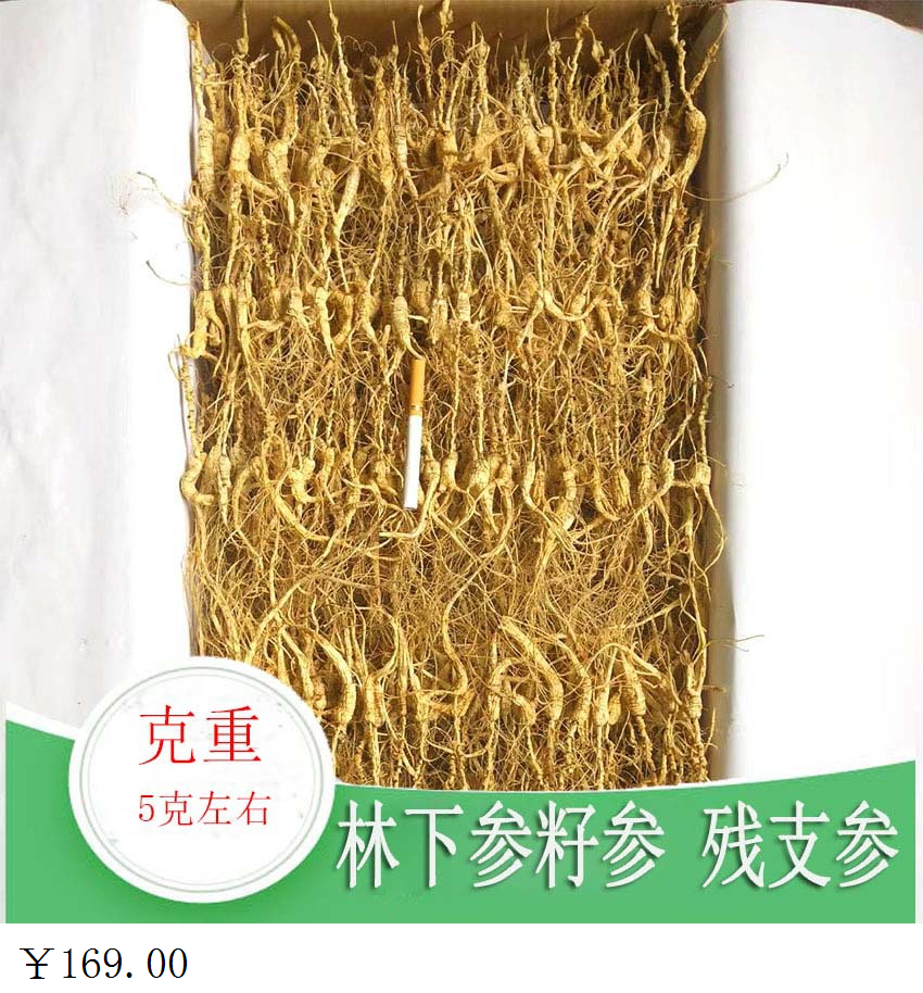 长白山林下参高龄山参残参